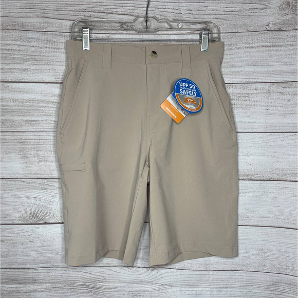 Columbia PFG Grander Marlin II Offshore Khaki Shorts Mens Size 28 (FM4602-160) - Picture 3 of 10